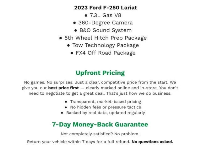 2023 Ford SUPER DUTY F-250 SRW CREW CAB