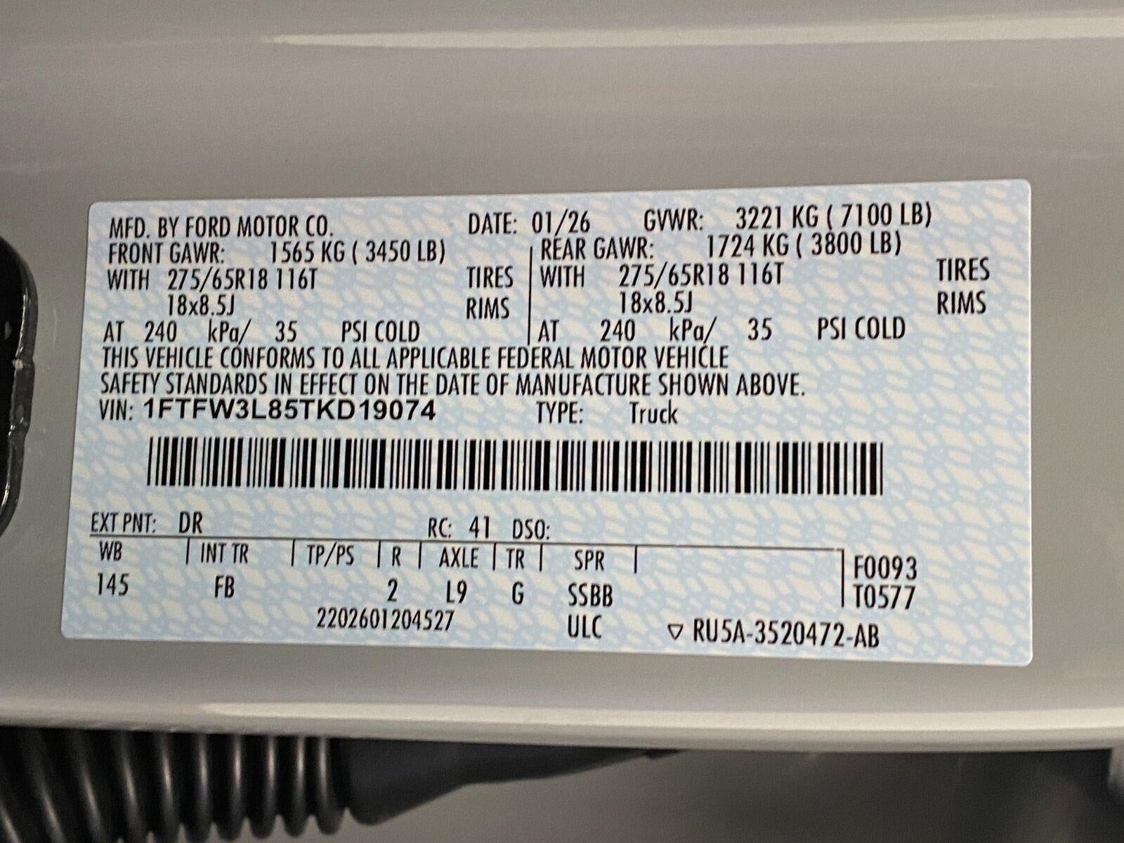 2026 Ford F-150 XLT