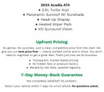 2024 GMC Acadia AWD 4dr AT4