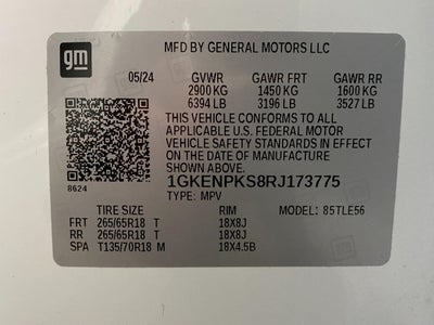 2024 GMC Acadia AWD 4dr AT4