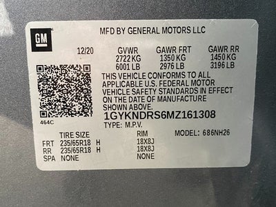 2021 Cadillac XT5 AWD 4dr Premium Luxury