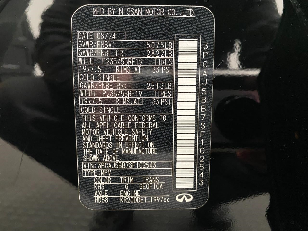 2025 INFINITI QX50 LUXE AWD