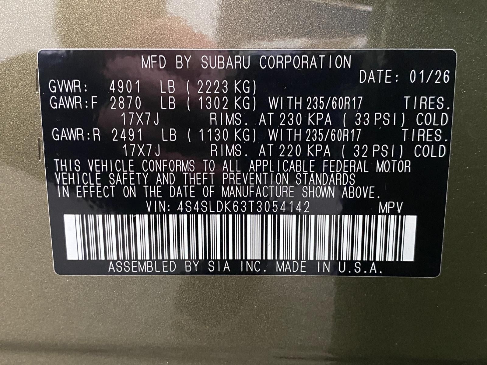 2026 Subaru Forester Wilderness CVT