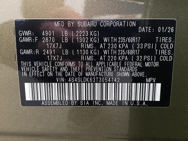 2026 Subaru Forester Wilderness CVT