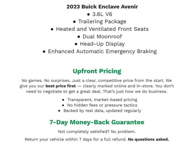 2023 Buick Enclave AWD 4dr Avenir