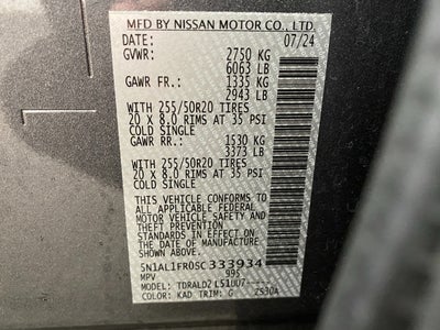 2025 INFINITI QX60 LUXE FWD