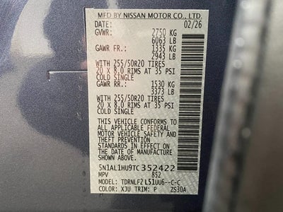 2026 INFINITI QX60 AUTOGRAPH AWD