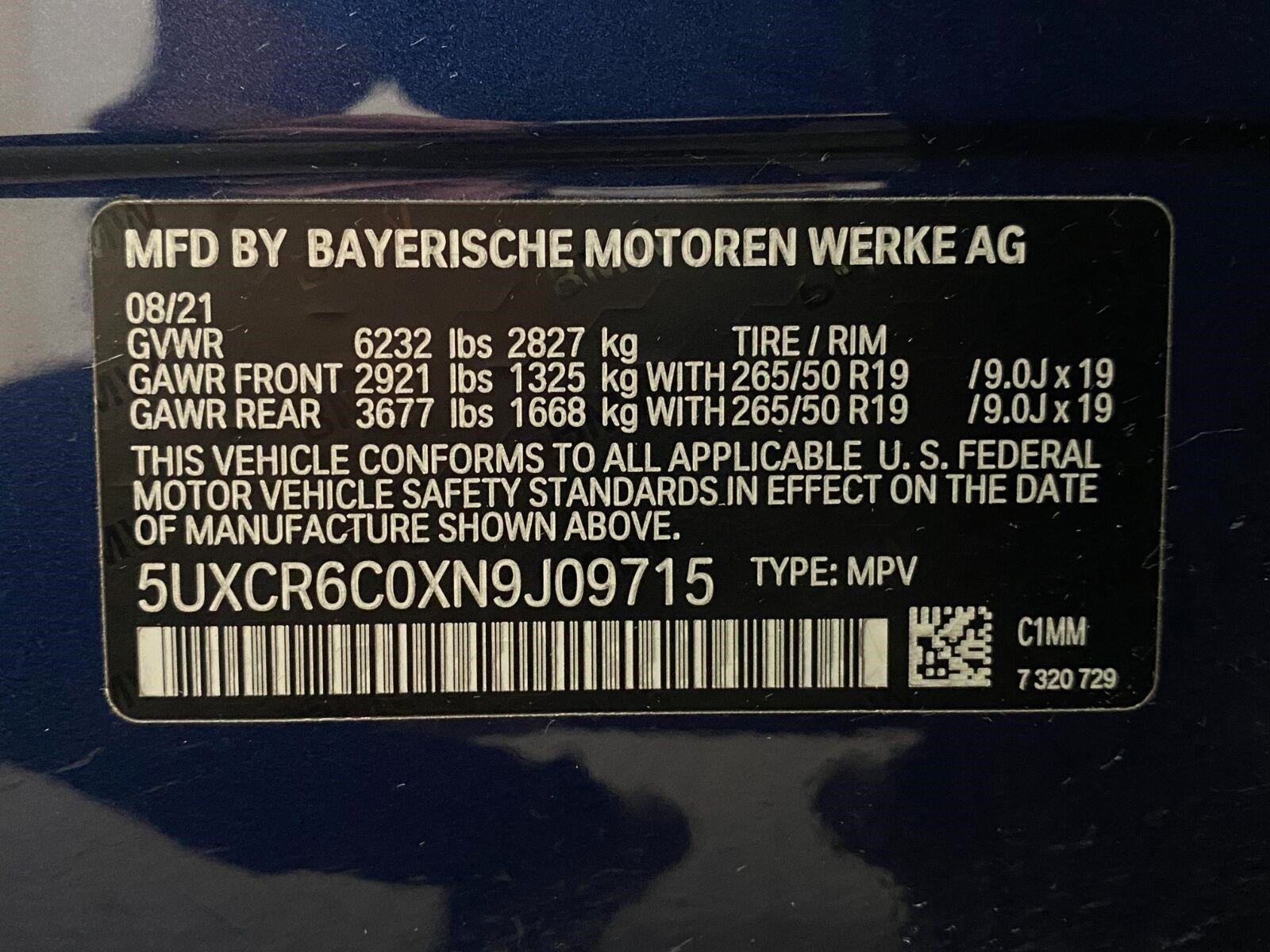 2022 BMW X5 xDrive40i Sports Activity Vehicle