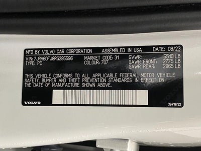 2024 Volvo S60 Recharge Plug-In Hybrid T8 eAWD PHEV Ultimate Black Edition
