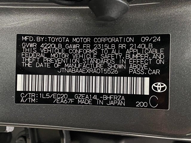 2024 Toyota GR COROLLA HATCHBACK