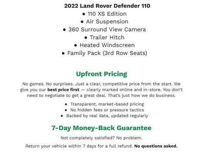 2022 Land Rover Defender 110 XS Edition AWD