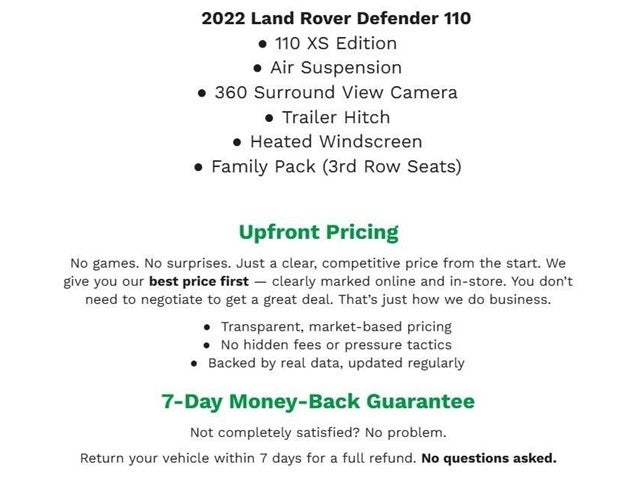 2022 Land Rover Defender 110 XS Edition AWD