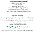 2022 Land Rover Range Rover Westminster SWB