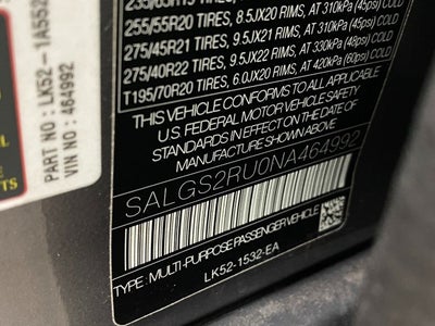 2022 Land Rover Range Rover Westminster SWB