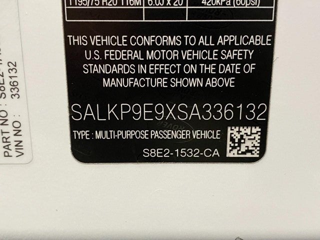 2025 Land Rover Range Rover P530 SE SWB