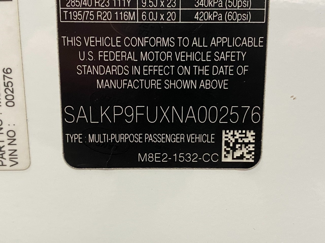 2022 Land Rover Range Rover P400 SE SWB