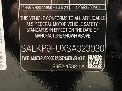 2025 Land Rover Range Rover P400 SE SWB