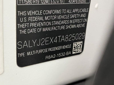 2026 Land Rover Range Rover Velar P250 S
