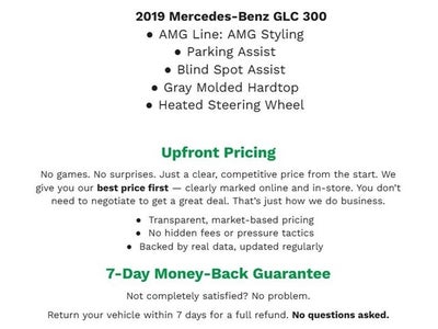 2019 Mercedes-Benz GLC GLC 300 4MATIC® Coupe