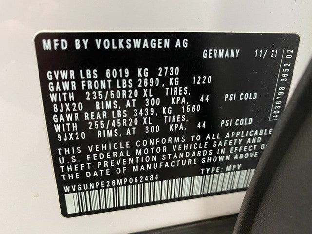 2021 Volkswagen ID.4 Pro S AWD