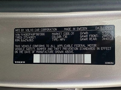 2023 Volvo XC90 B6 AWD Ultimate 7P