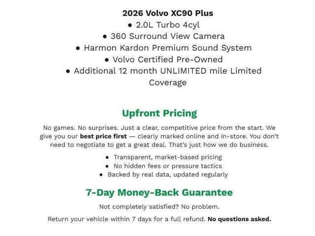 2026 Volvo XC90 Plus - Photo 113