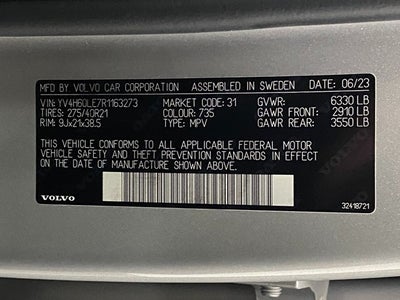 2024 Volvo XC90 Recharge Plug-In Hybrid T8 eAWD PHEV Plus 6P