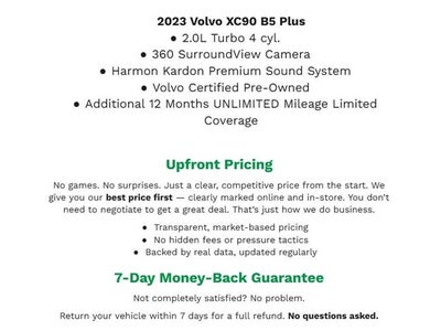 2023 Volvo XC90 B5 AWD Plus 7P