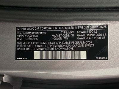 2026 Volvo XC60 B5 AWD Plus