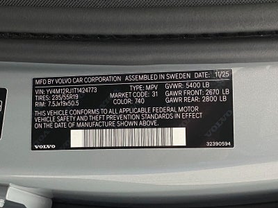 2026 Volvo XC60 B5 AWD Core