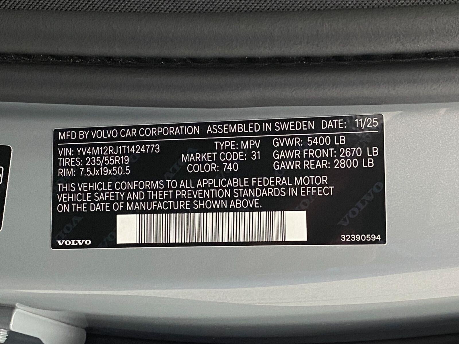 2026 Volvo XC60 B5 AWD Core