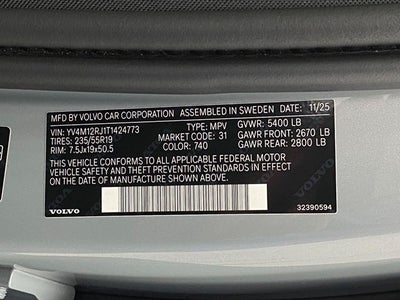 2026 Volvo XC60 B5 AWD Core